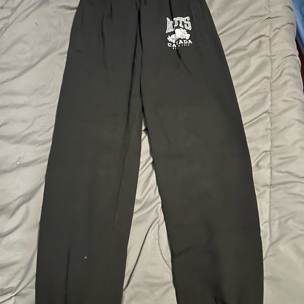 Roots Black Sweatpants